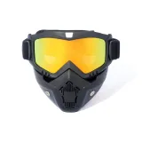 Black Frame with Gold Lens