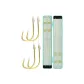 Jinxiu Barbless Hook[5+Thread 0.8/1.0, 20 Pcs Each]