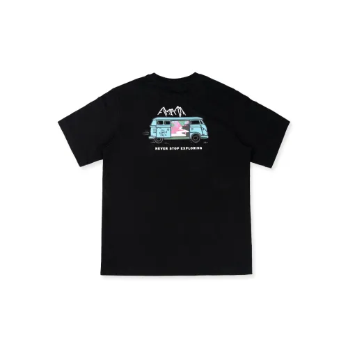 THE NORTH FACE Summer Outdoor Exploration T-Shirts Unisex Black