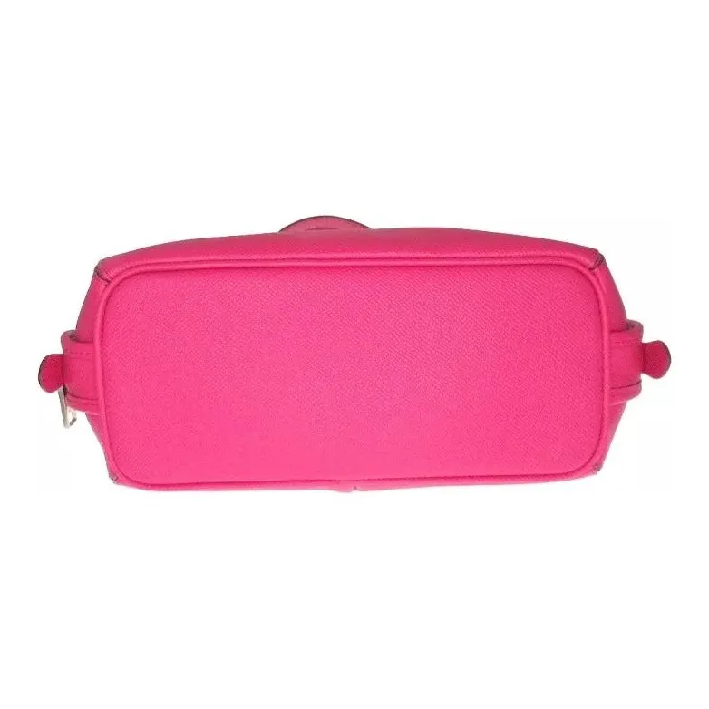COACH Prince Leather Dome Bag Shoulder Bag Crossbody Bag Handbag Mini Women's Pink-3