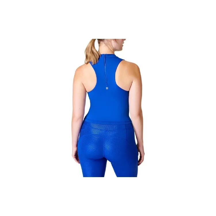 Sweaty Betty Power Cutout Sport Vests Women's Lightning Blue-1