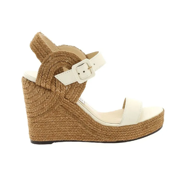 Jimmy Choo Delphi 100 Strap Sandals Women's White-1