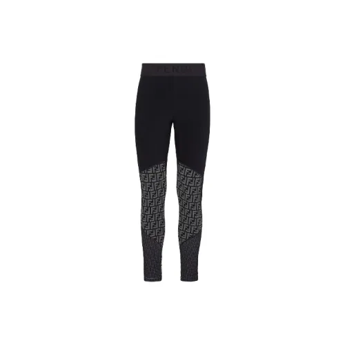 FENDI Leggings Women's Black