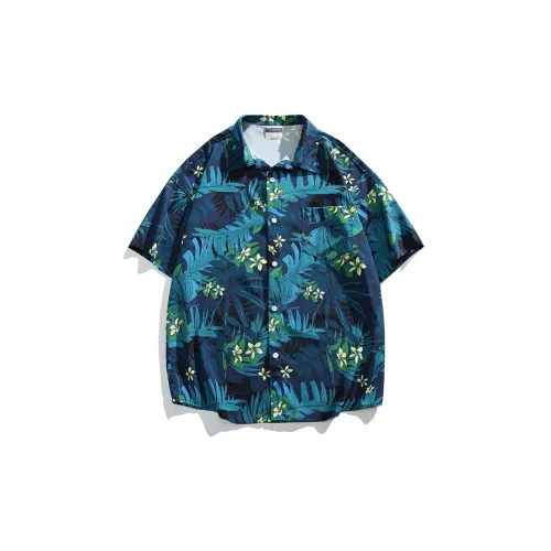 WARLI Shirts Unisex Hawaii Blue