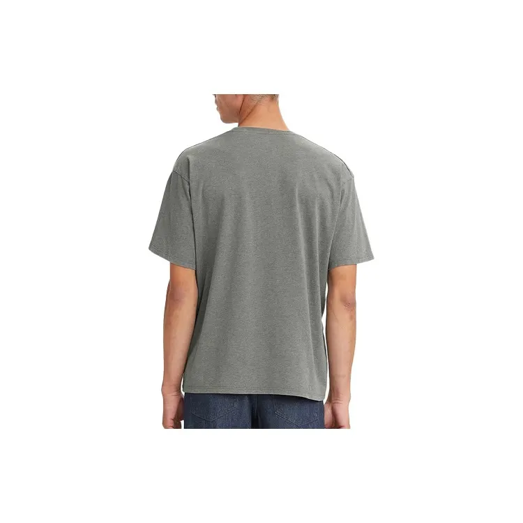 Levis Levis/Levi's SS23 WellThread Series T-Shirts Men Gray-1