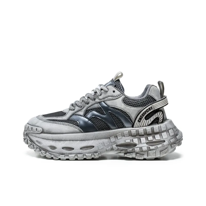 GNVA Breathable Low Top Chunky Sneakers Men's-4