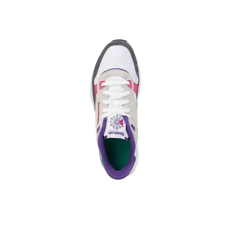 Reebok Classic Leather 2400 'Chalk Grey Bold Pink'-4