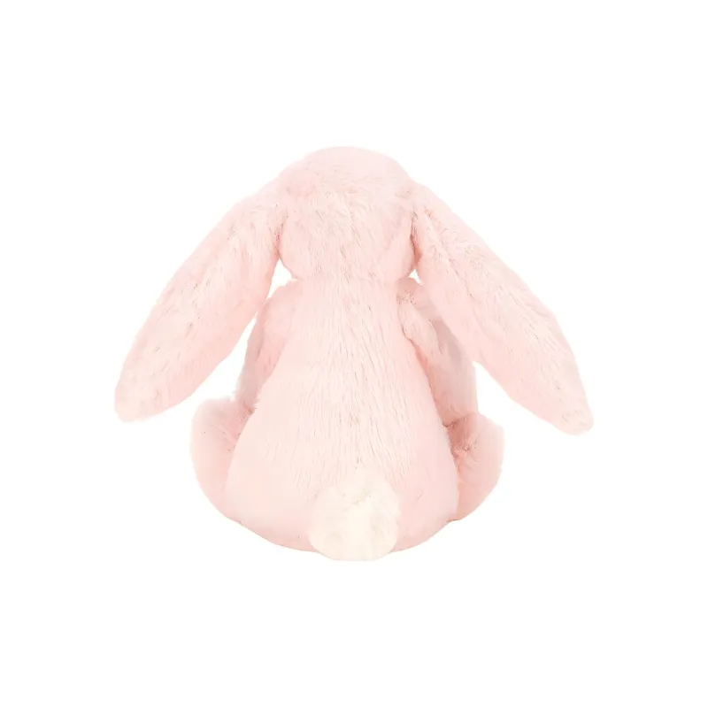JELLYCAT Bunny Collection Bashful Rabbit Drum Pink N Dolls Plush Doll 18cm Height In Sitting Posture-2