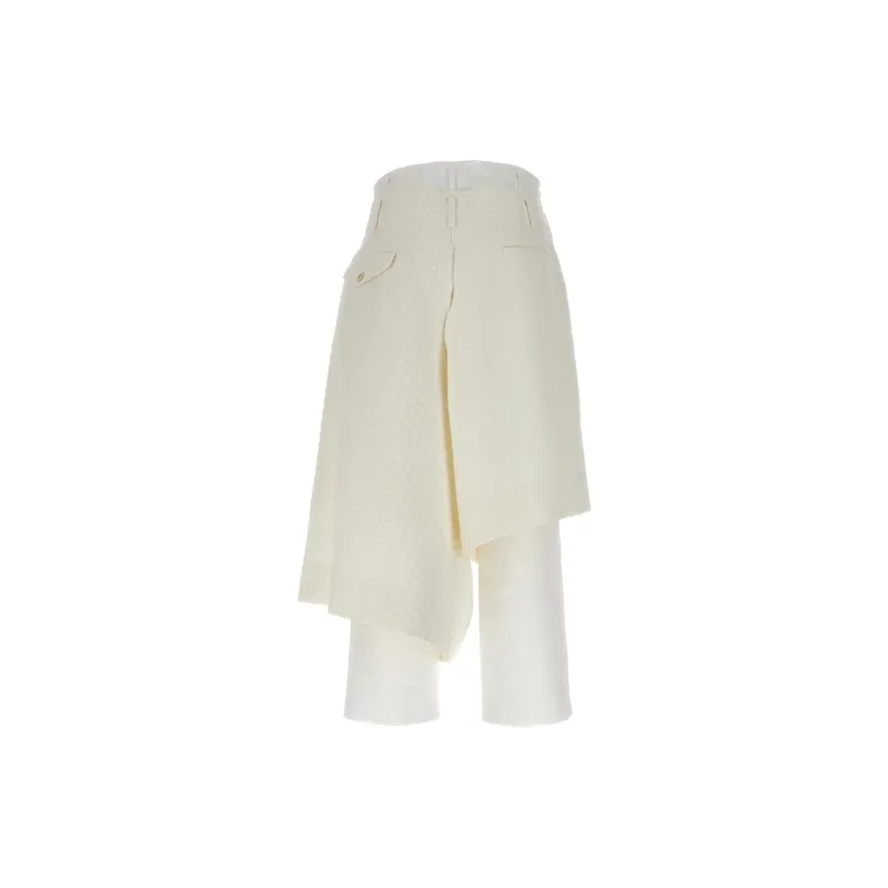 CDG Casual Pants Women's White-1