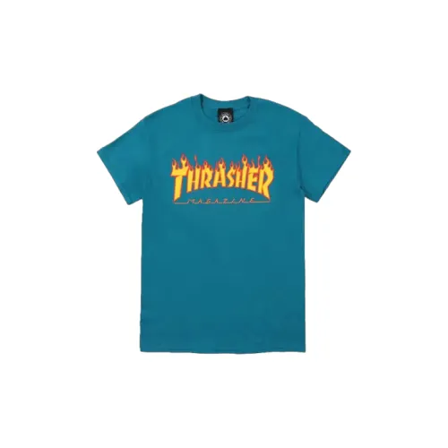 Thrasher T-Shirts Men Ocean Blue