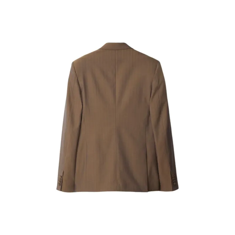 Burberry Double-breasted Wool Blazer-1