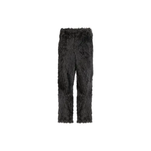 doublet Faux-fur Slim-cut Trousers