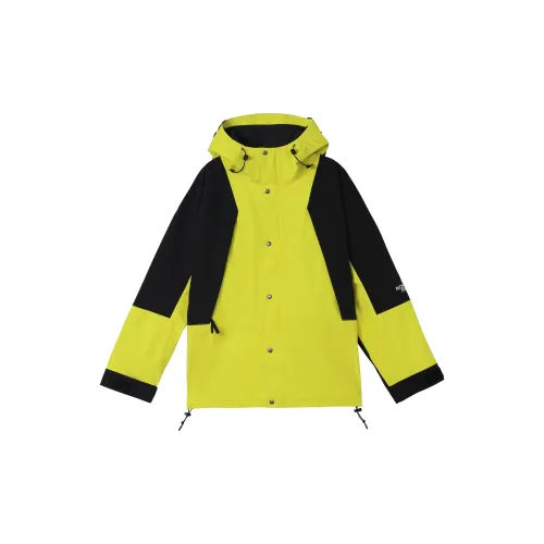 THE NORTH FACE 1994 Collection Windbreaker Jackets Unisex Yellow Green