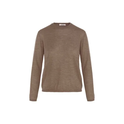 MaxMara Cashmere Sweaters Women's Light Brown