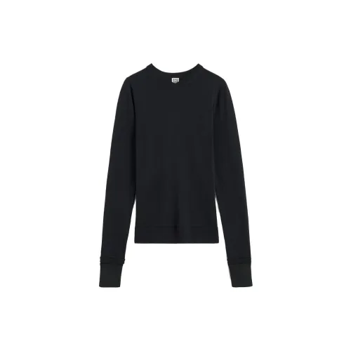 Toteme Crew-neck Thumbslot Jumper