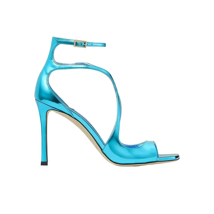 Jimmy Choo Azia Strap Sandals Women's Blue-1