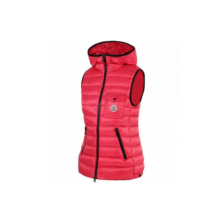 Moncler Logo Patch Zip Up Gilet-2