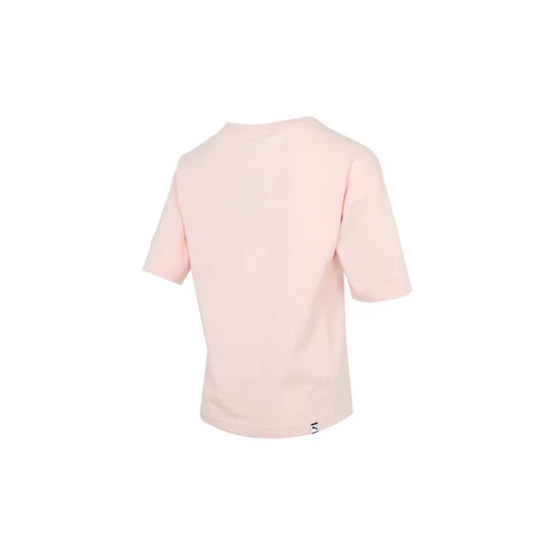 PUMA Downtown T Shirts Women's Pink-1