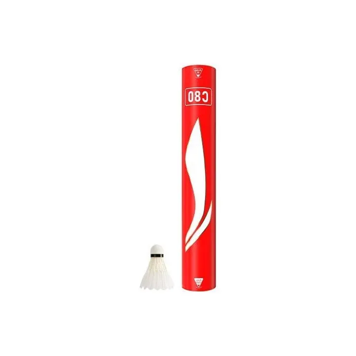 LiNing Duck Feather Shuttlecock 12 Pack CiGu Duck Feather Match Ball Shuttlecocks-1