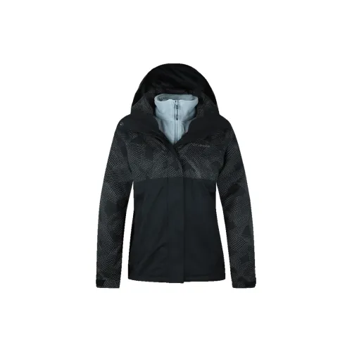 Columbia Windbreaker Jackets Women's Black