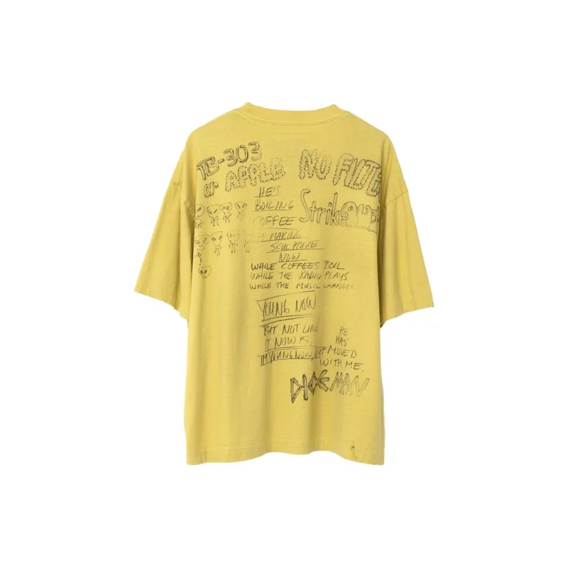 Maison Mihara Yasuhiro SS24 T Shirt Women's Yellow-1
