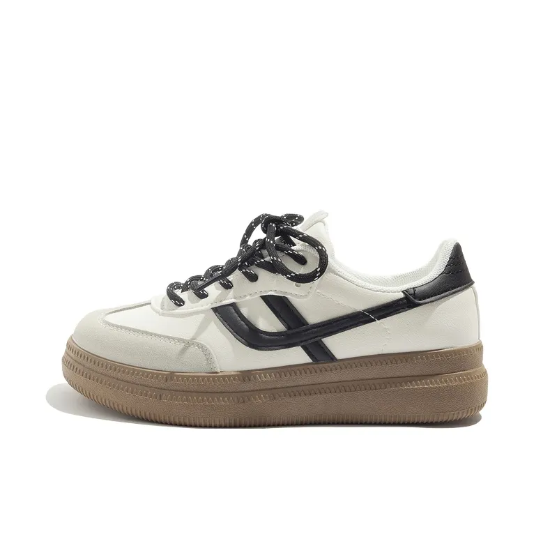 MEAKKEA Wear-resistant And Lightweight Low-Top Skateboard Shoes Women's-0
