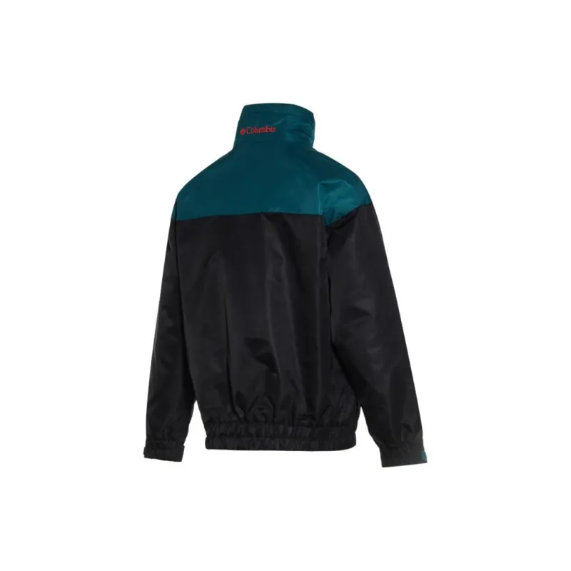 Columbia Puffer Jackets Men Black Blue-1