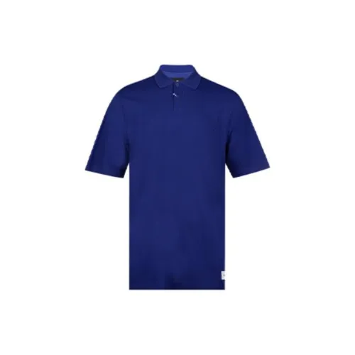 Y-3 Polo Shirts Unisex Blue