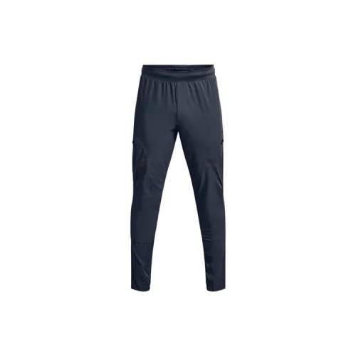 Under Armour Knitted Sweatpants Men Black Gray