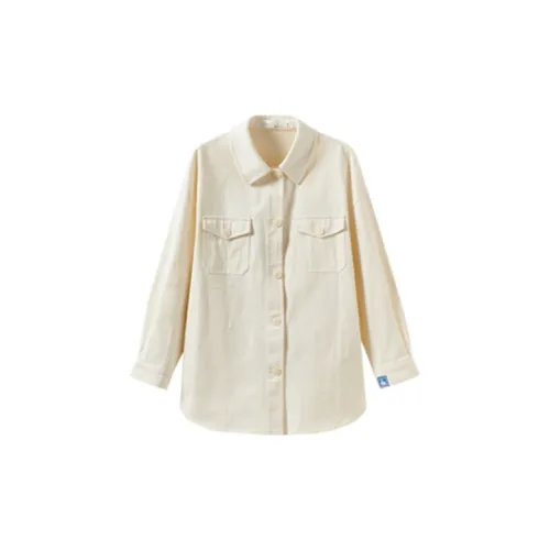 Inman Jackets Women's Porcelain Sand White