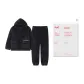 Dark Gray-[Triple-Layer Thickened·Heat Retention Thermal]Men's Couple Pajamas