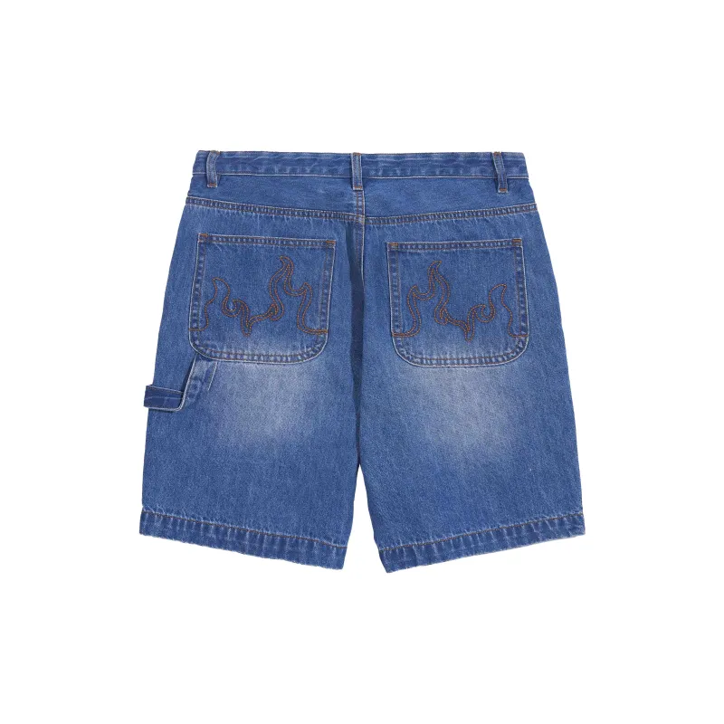 BURNIN Denim Shorts Unisex-1