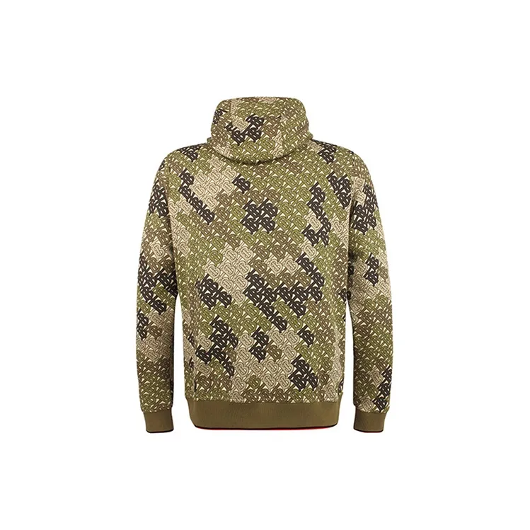 Burberry Sweatshirts Men Army Green-2