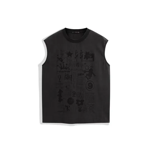 PEACEBIRD MEN T-Shirts Men Black Wide Fit