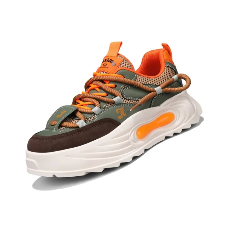 Tonlion Cushioning Breathable Low Top Casual Running Shoes Men's-16