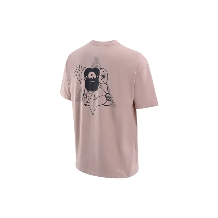 Nike T Shirts Men Oxford Pink-1