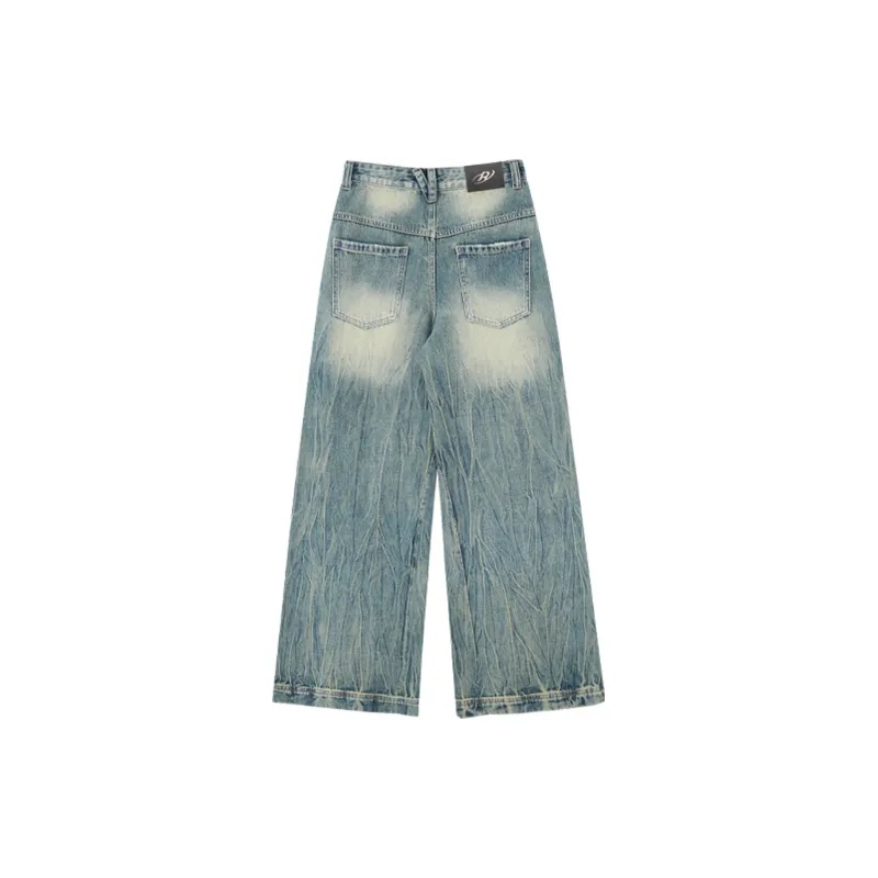 RUNTOTHEFUTURE Jeans Women's Vintage Washed Blue-1