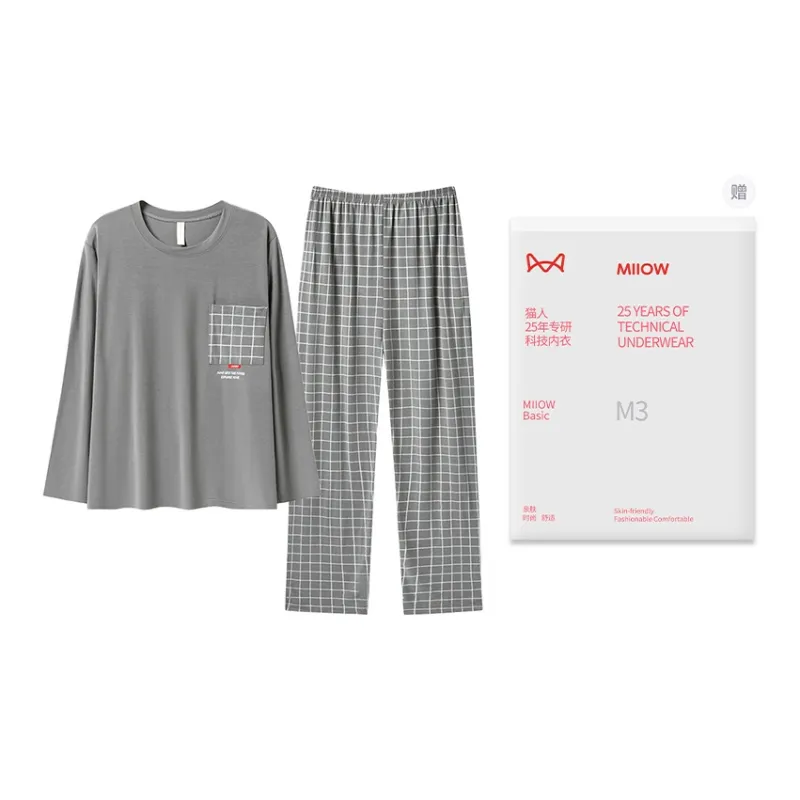 MIIOW Pajama Set Men's Gift Box Set-0