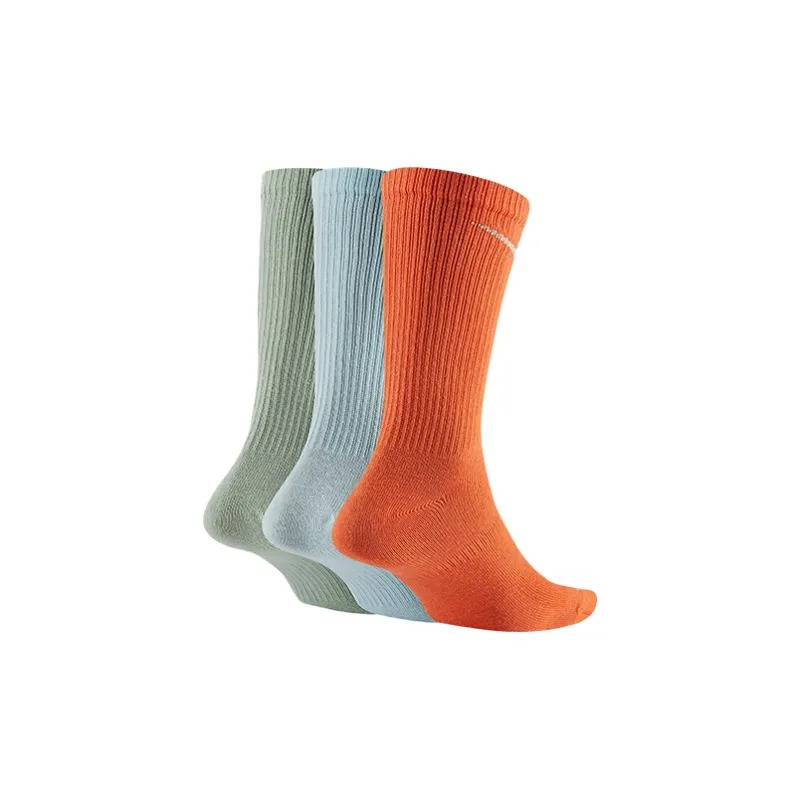 Nike Mid-Calf Socks All Unisex Orange Turquoise-1