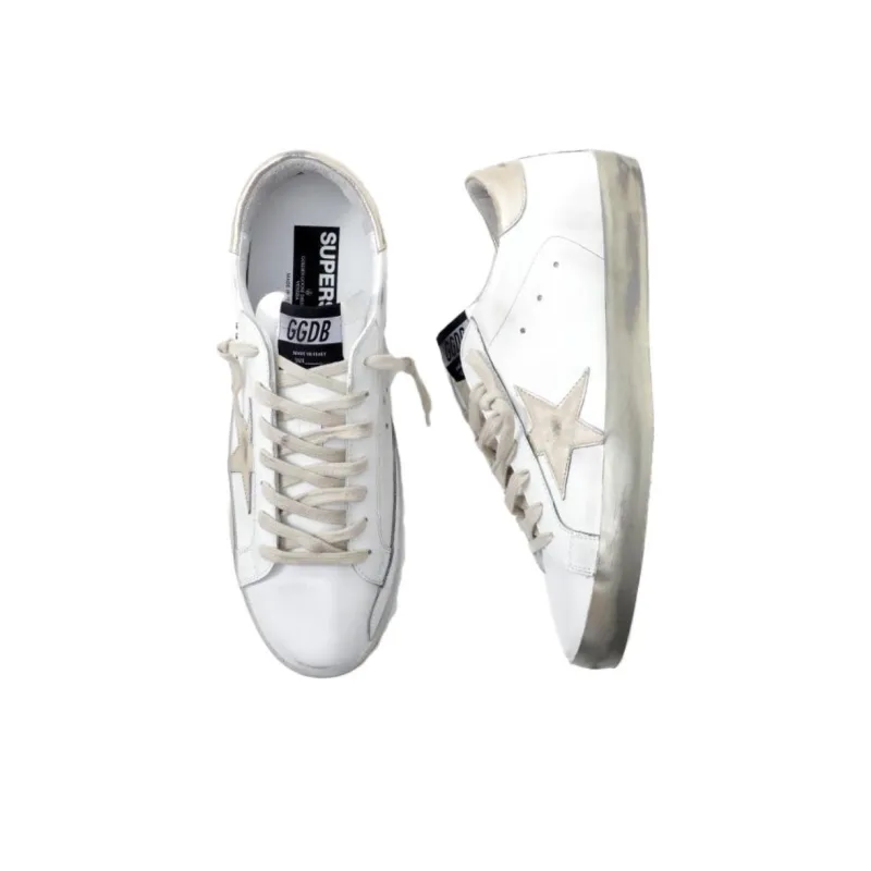 Golden Goose Super-Star Classic "White/Gold" Sneakers-3