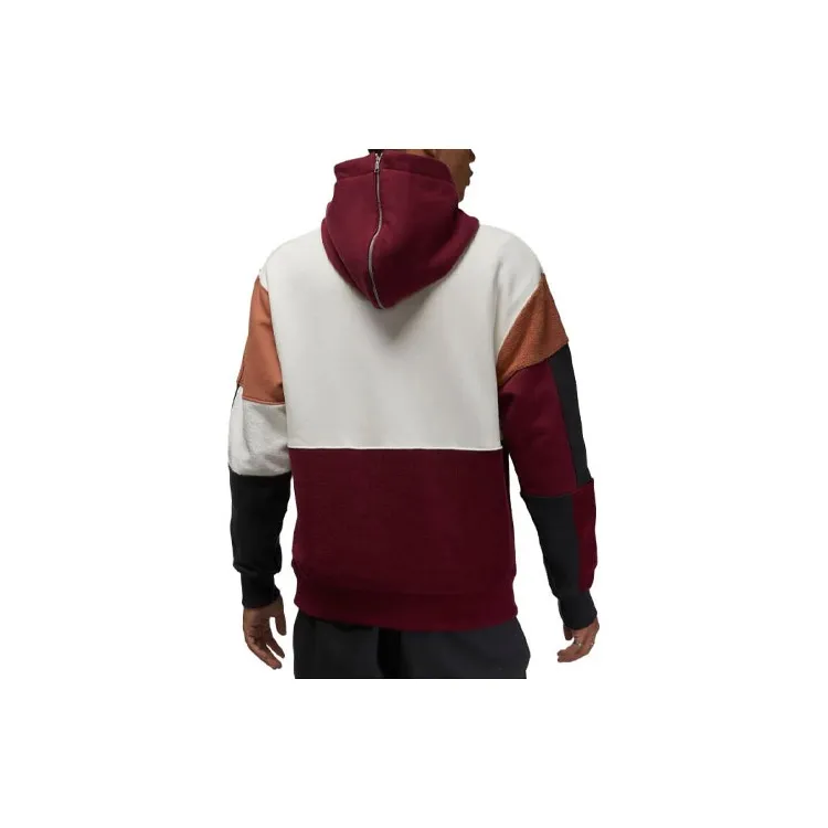 Jordan Flight Sweatshirts Men Burgundy-1