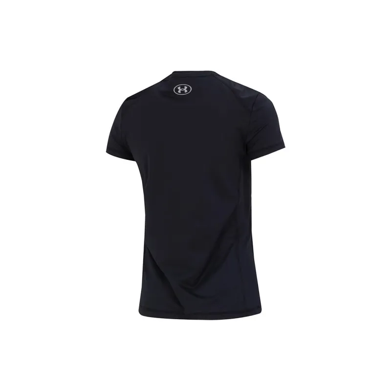 Under Armour Set in Sleeve T Shirt Women's Black-1