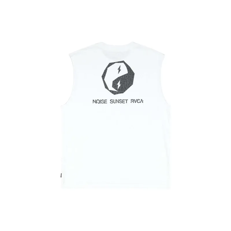 RVCA Tank Tops Men White-1
