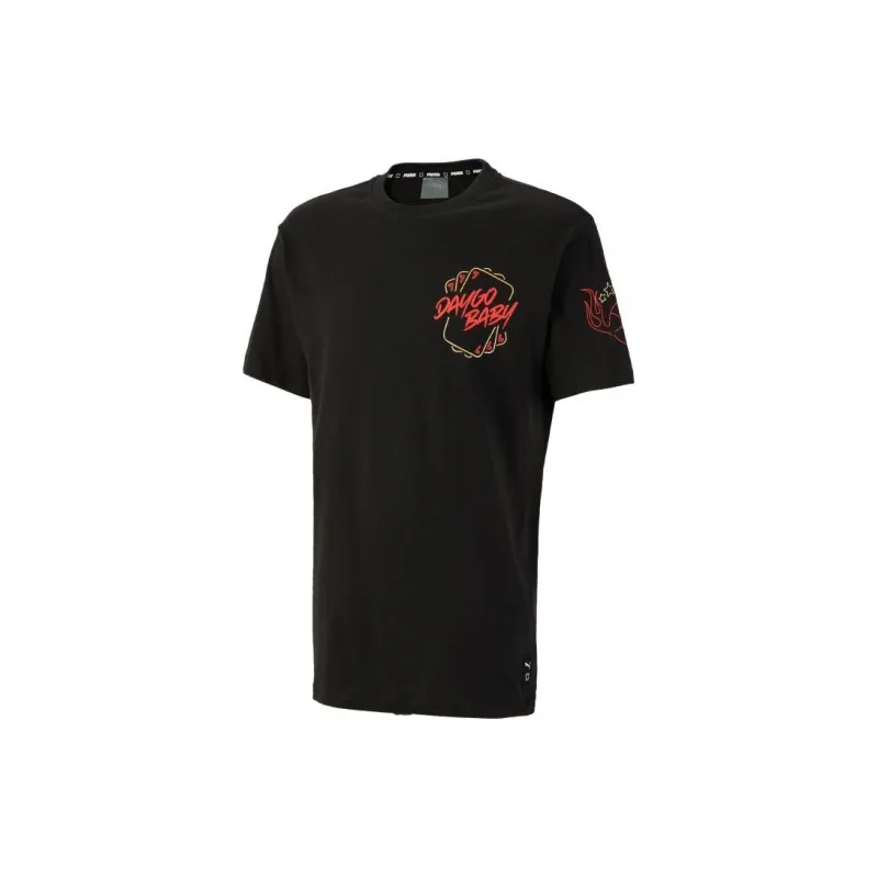 PUMA T-Shirts Men Black-1