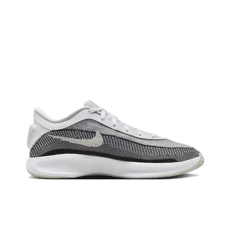Nike G.T. Hustle Anti Slip Wear Resistant Low Top Basketball Shoes Unisex White-1