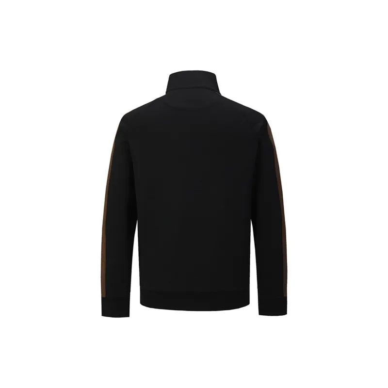 DAVID NAMAN Sweatshirts Men Black-1