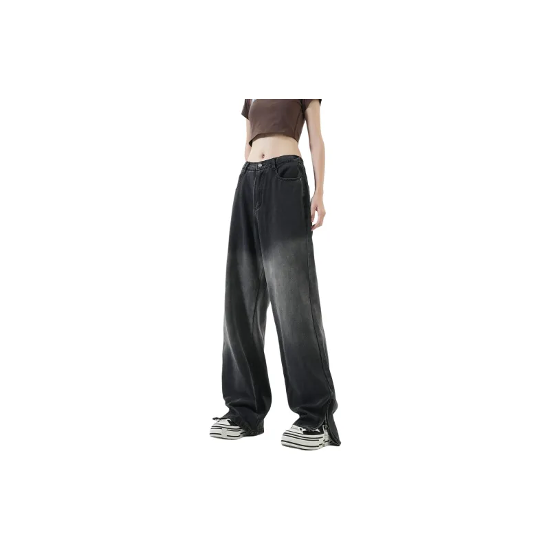 GROGNAK Jeans Unisex Black Gray Color-2