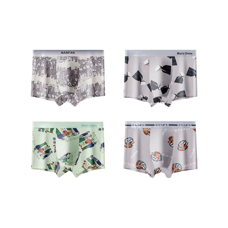 Lan Miao Underpants Men's 4 Pack-11