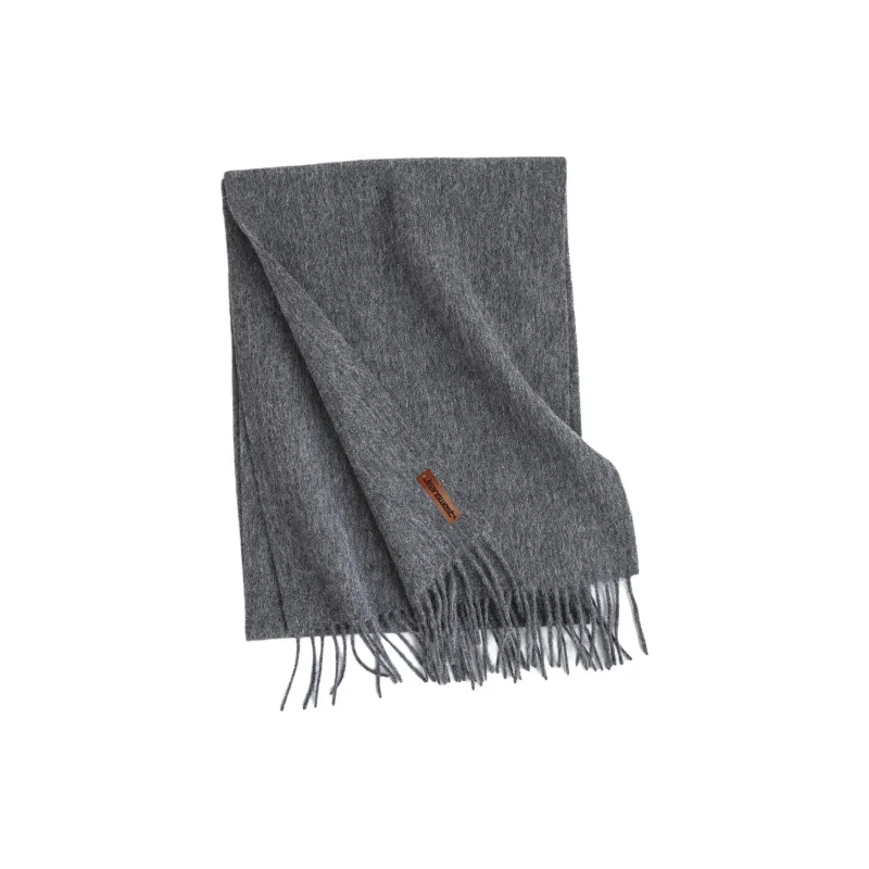 JEANSWEST Wool Blend Knit Scarves Unisex-40