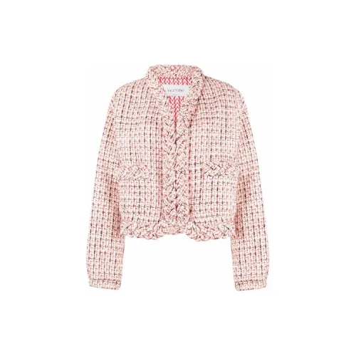 Valentino Jackets Women's Pink/White